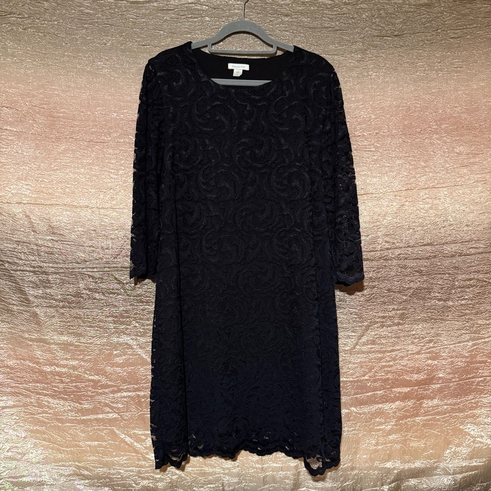Garnet Hill Floral Lace Sheath Dress NWOT